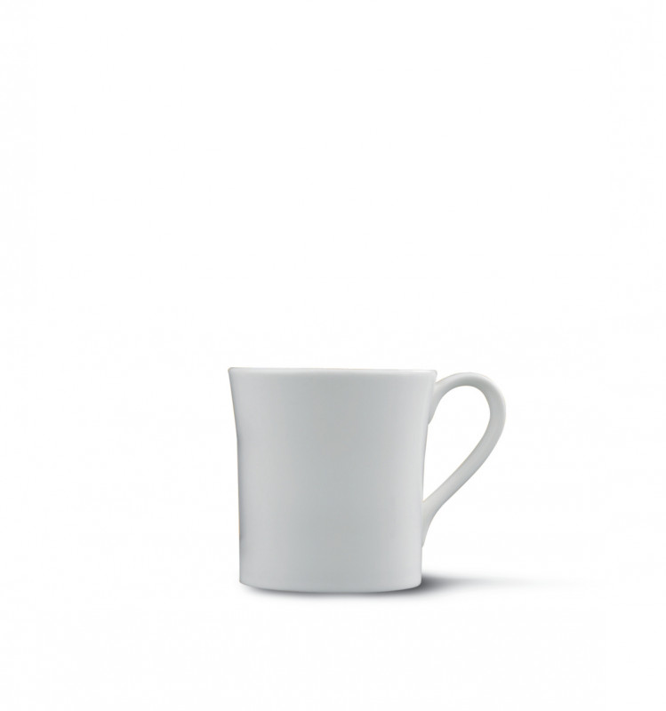 Mug rond ivoire porcelaine 30 cl Ø 8,5 cm Fine Dine Rak