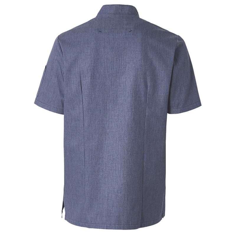 Veste homme manches courtes bleu T0 Shade Molinel