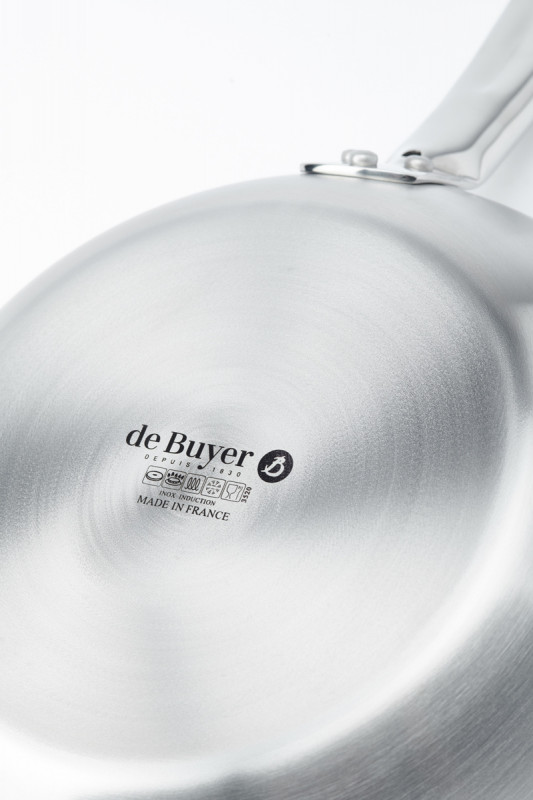 Poêle inox Ø 28 cm 5,4 cm Alchimy De Buyer