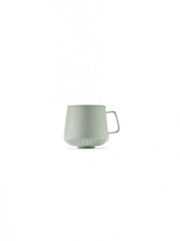 Tasse à thé rond vert porcelaine bone china Ø 8,4 cm Nido Serax