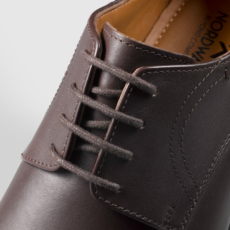 Chaussures à lacets basse marron 44 Nclass Nordways