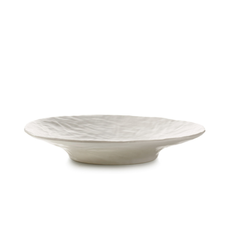 Coupe porcelaine Blanc albâtre Ø 21,5 cm 4 cm Yli Revol