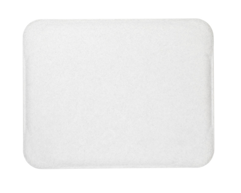 Plateau polyester blanc 46x36 cm Poly Str Profil Mat 2 Platex