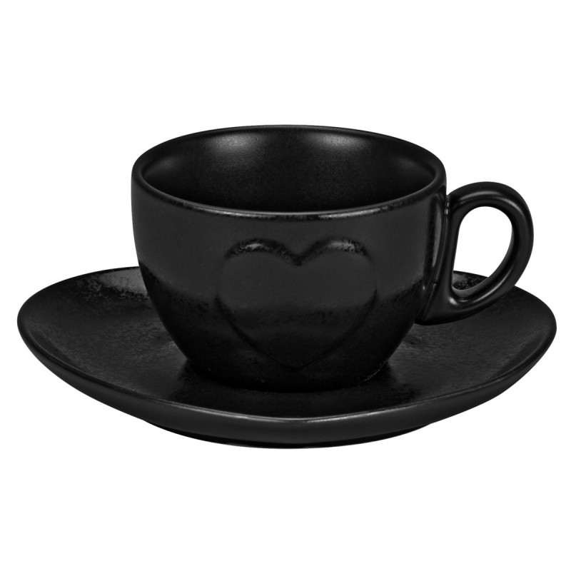 Tasse à café / thé noir porcelaine 23 cl ClichÉ Rak