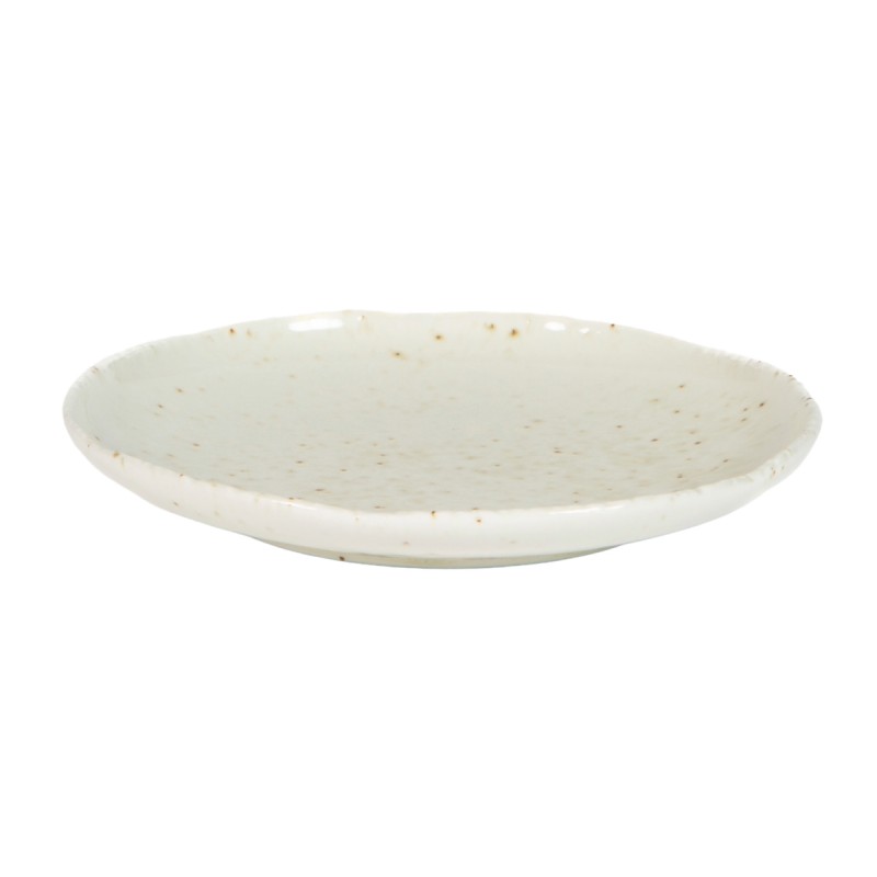 Assiette plate blanc porcelaine Ø 16 cm Kaji Luna Accolade